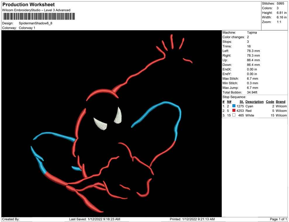 Spiderman Shadow