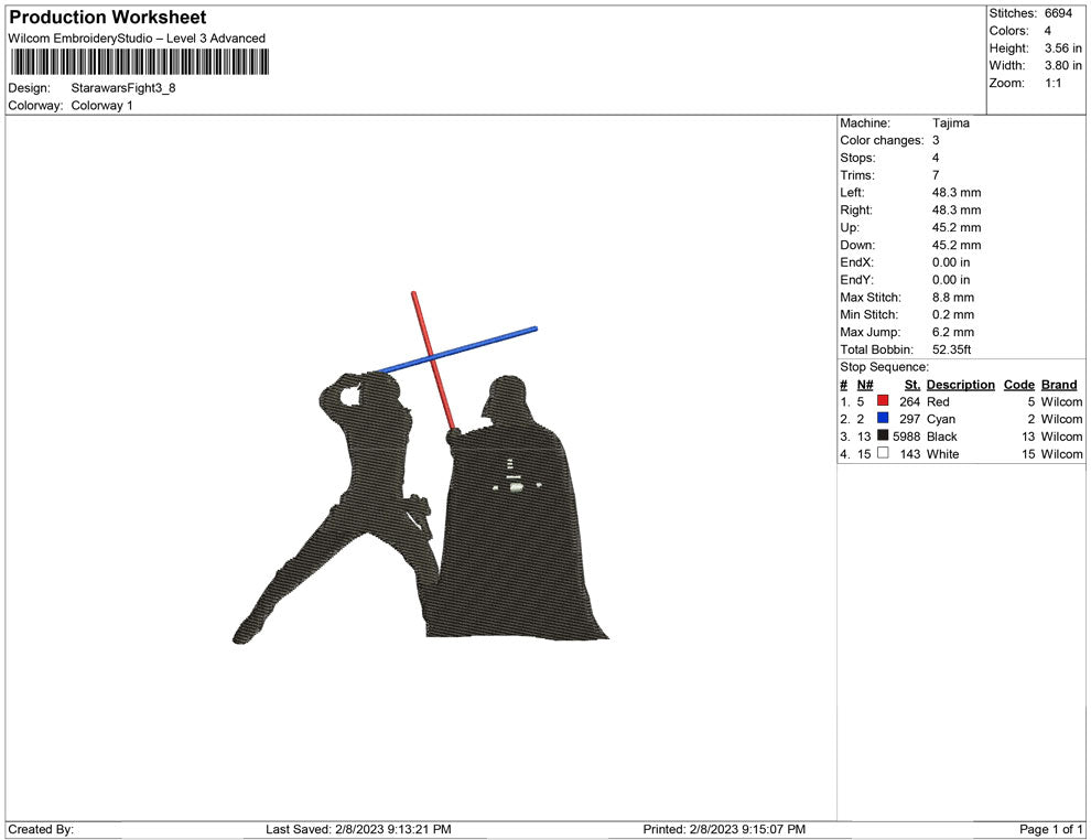 Starwars fight