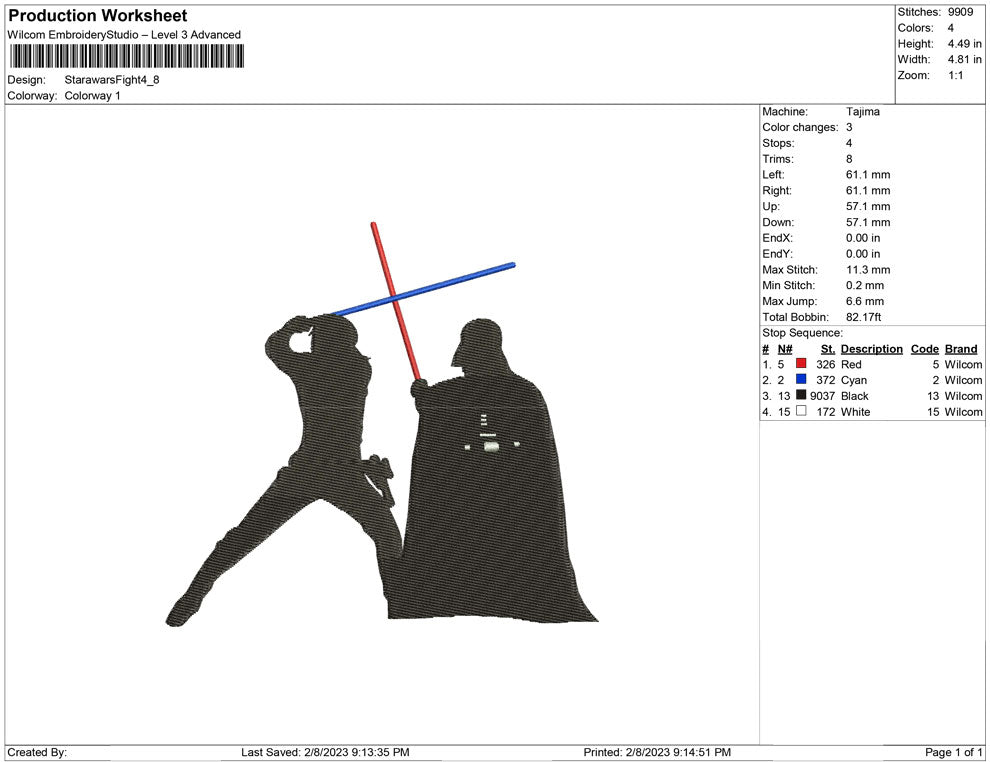 Starwars fight