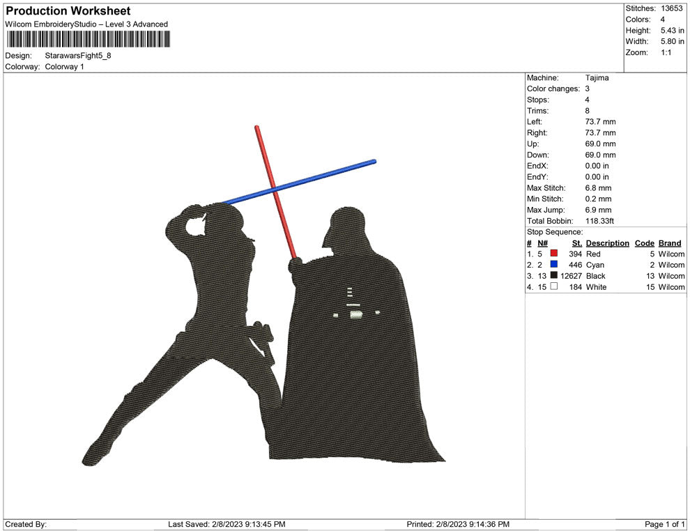 Starwars fight