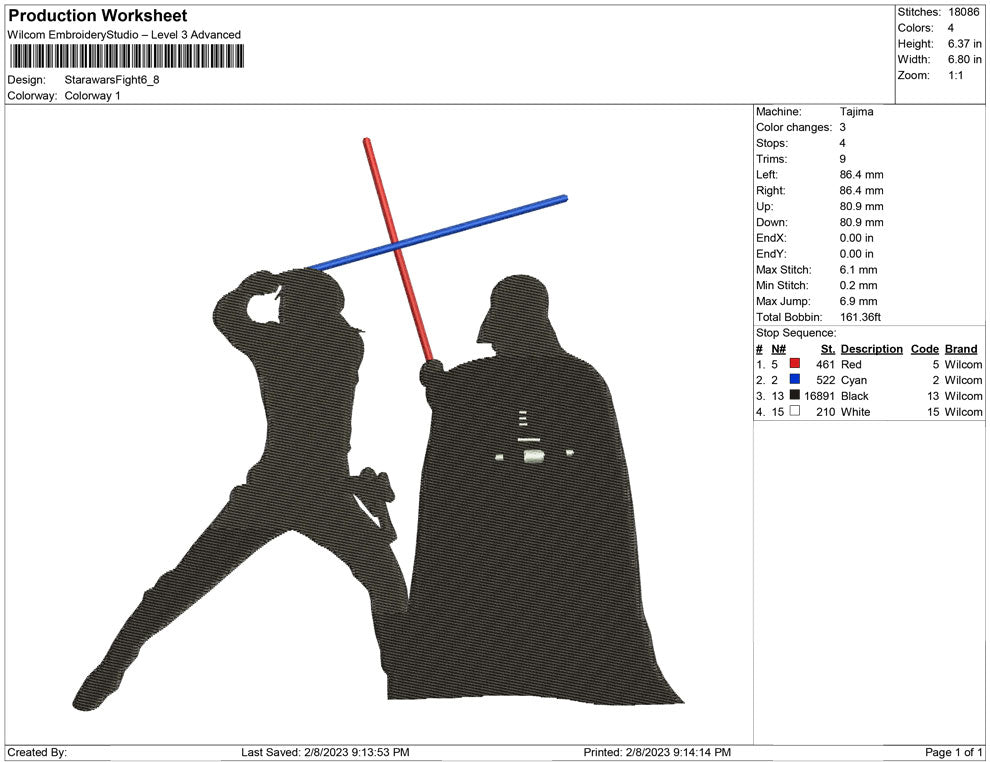 Starwars fight
