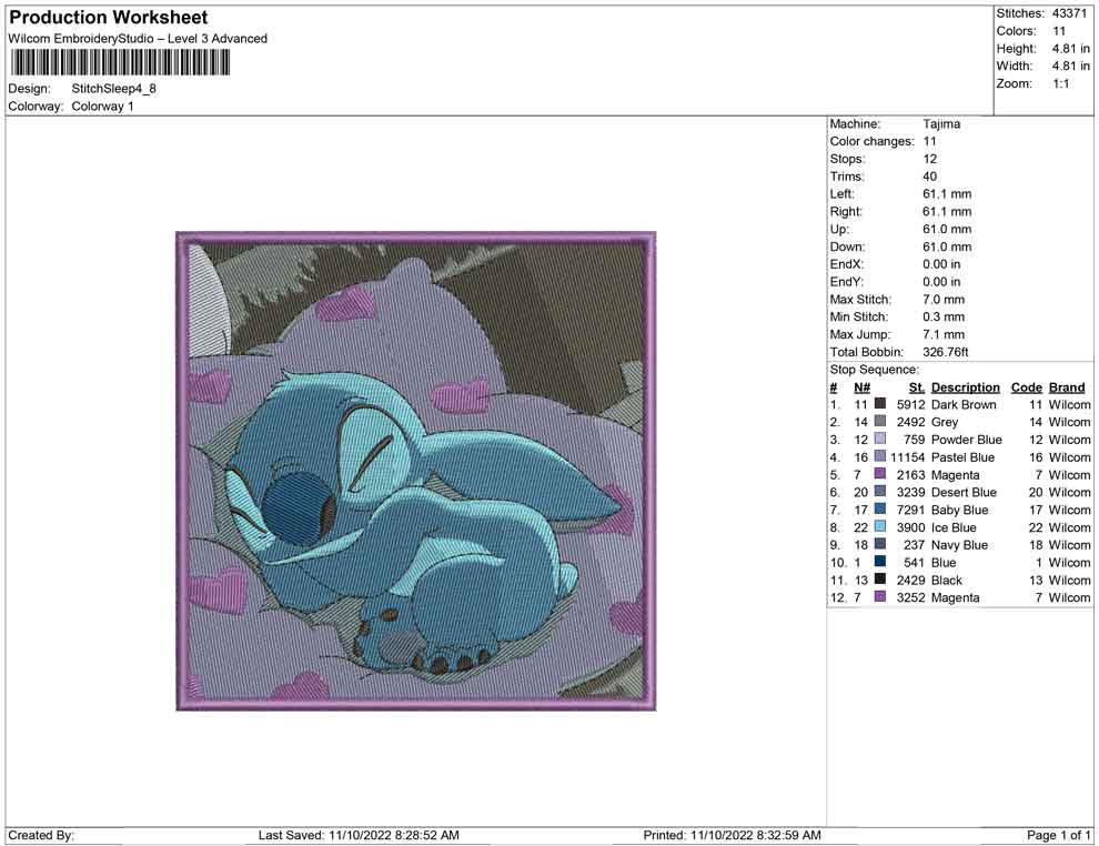 Stitch Sleep