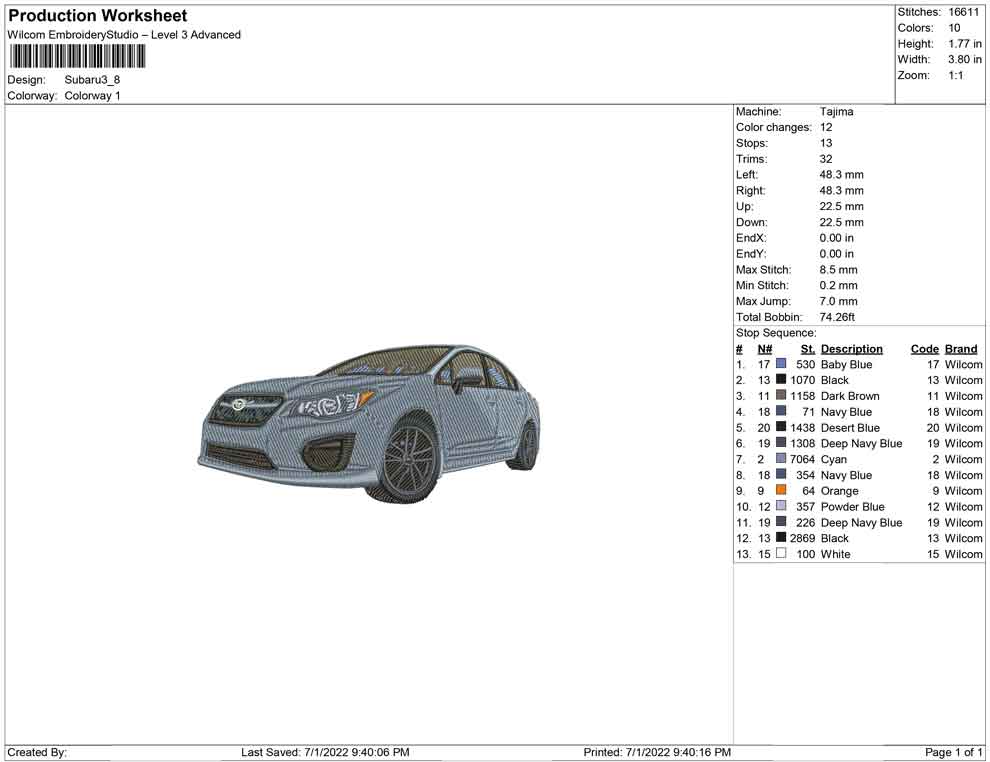 Subaru Car