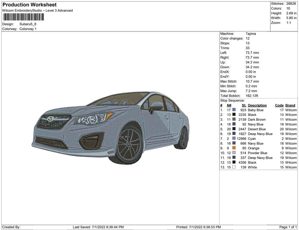 Subaru Car