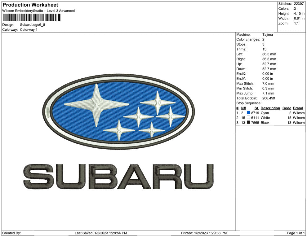 Subaru Logo