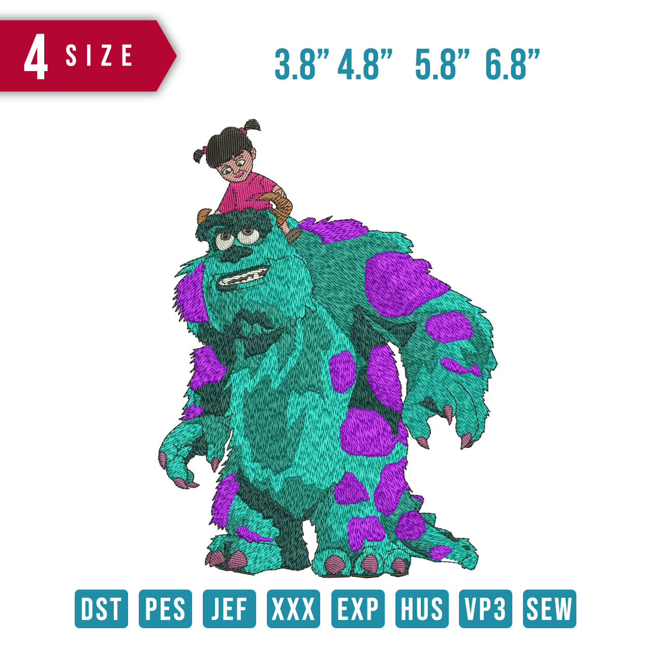 Sulley and Boo