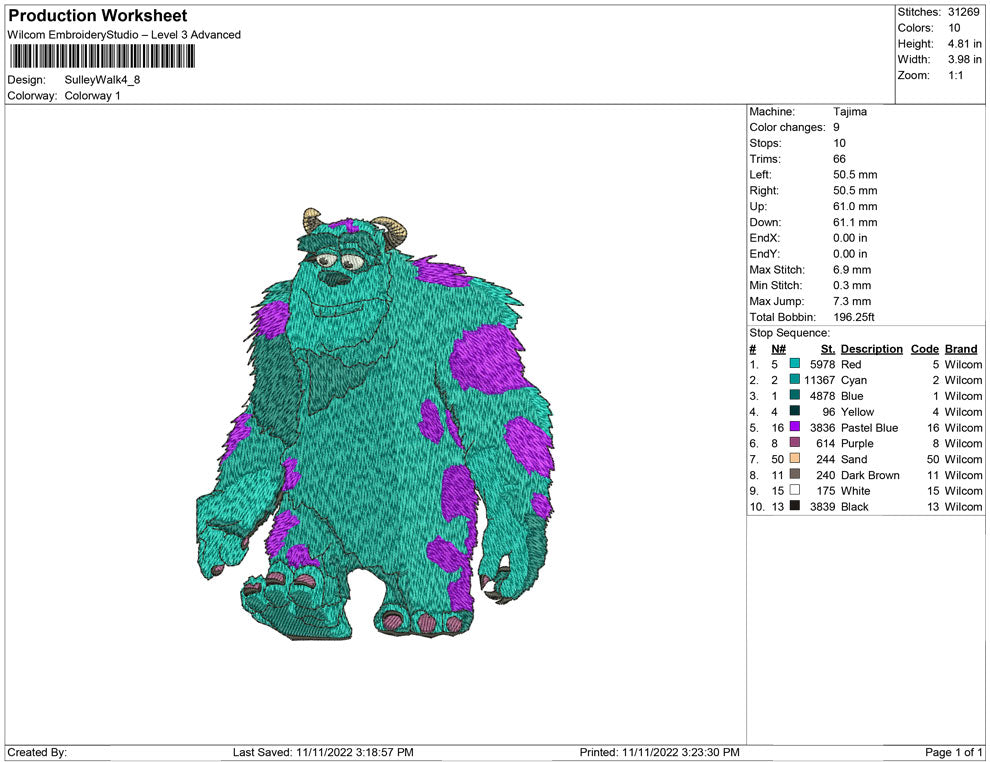Sulley Walk