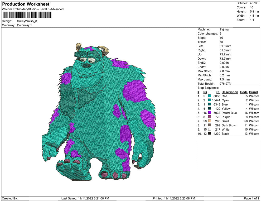 Sulley Walk
