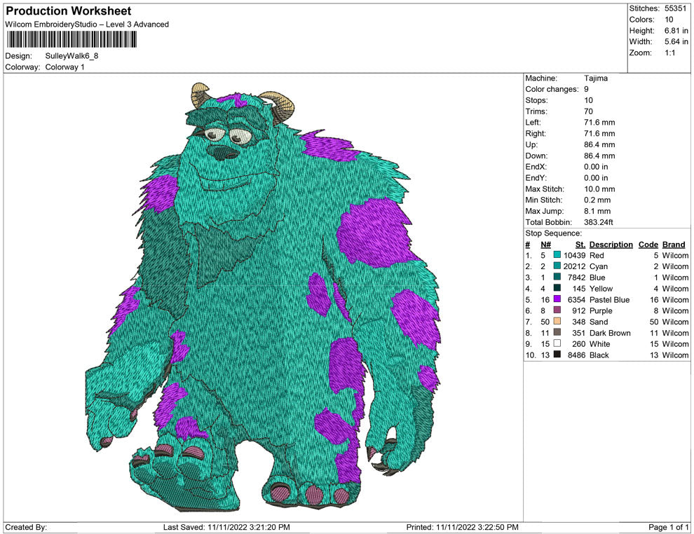 Sulley Walk