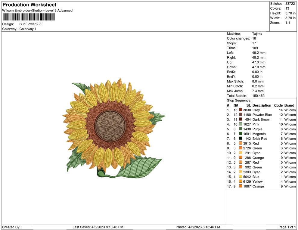 Sun Flower B