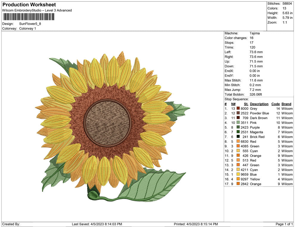Sun Flower B
