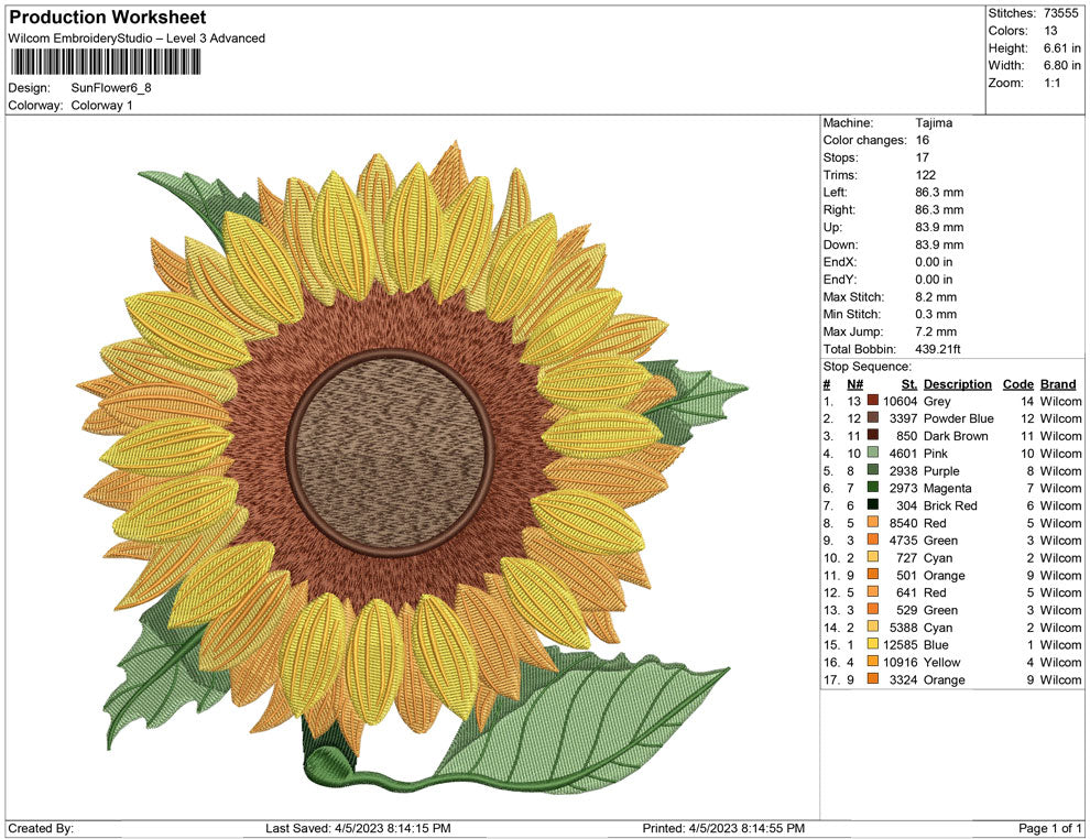 Sun Flower B