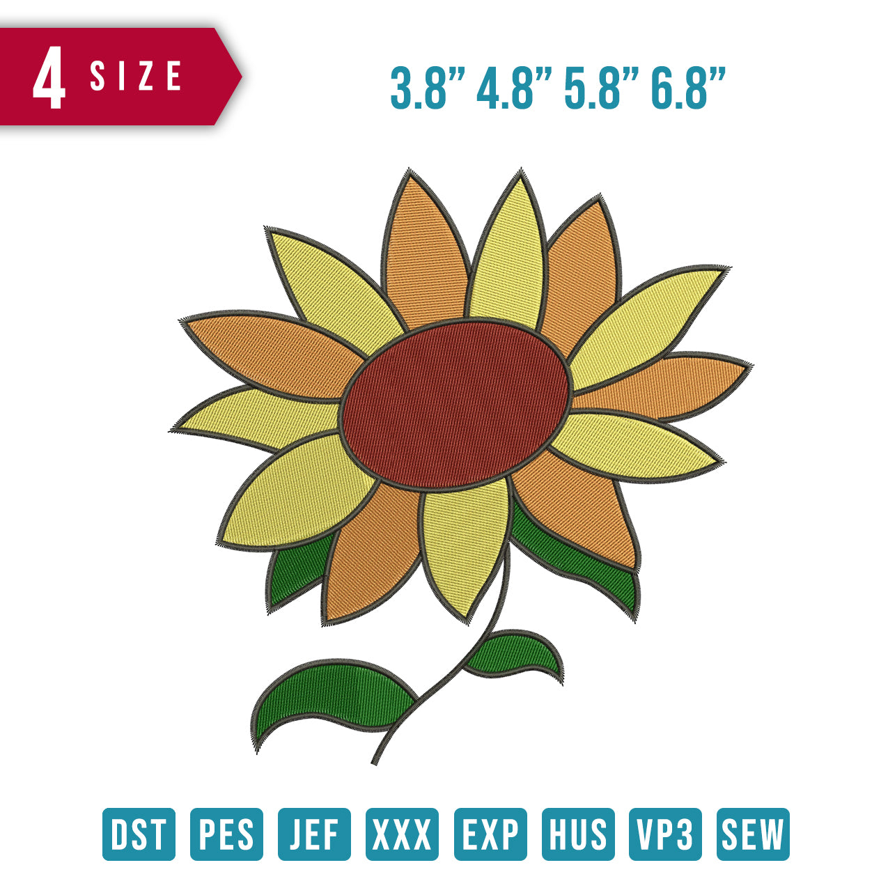 Sun Flower Alone