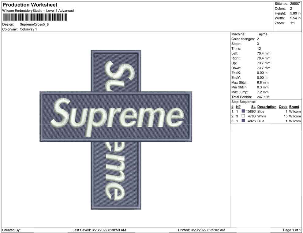 Supreme Cross