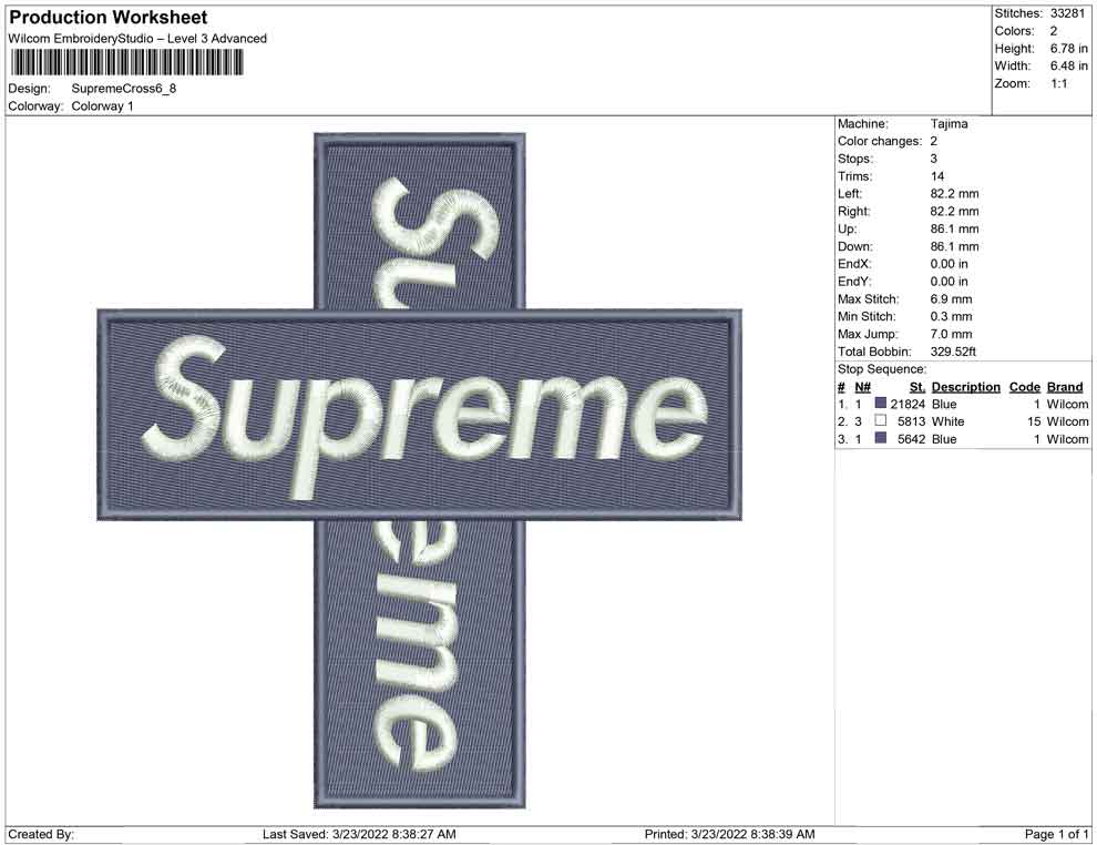 Supreme Cross