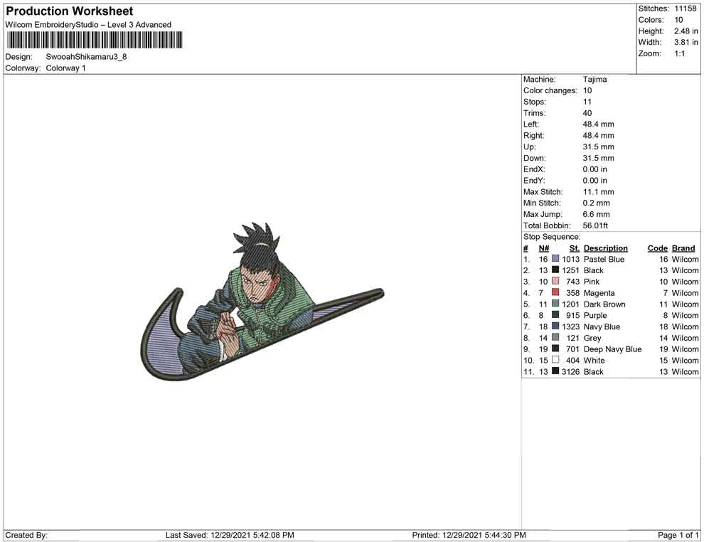 Swoosh Shikamaru