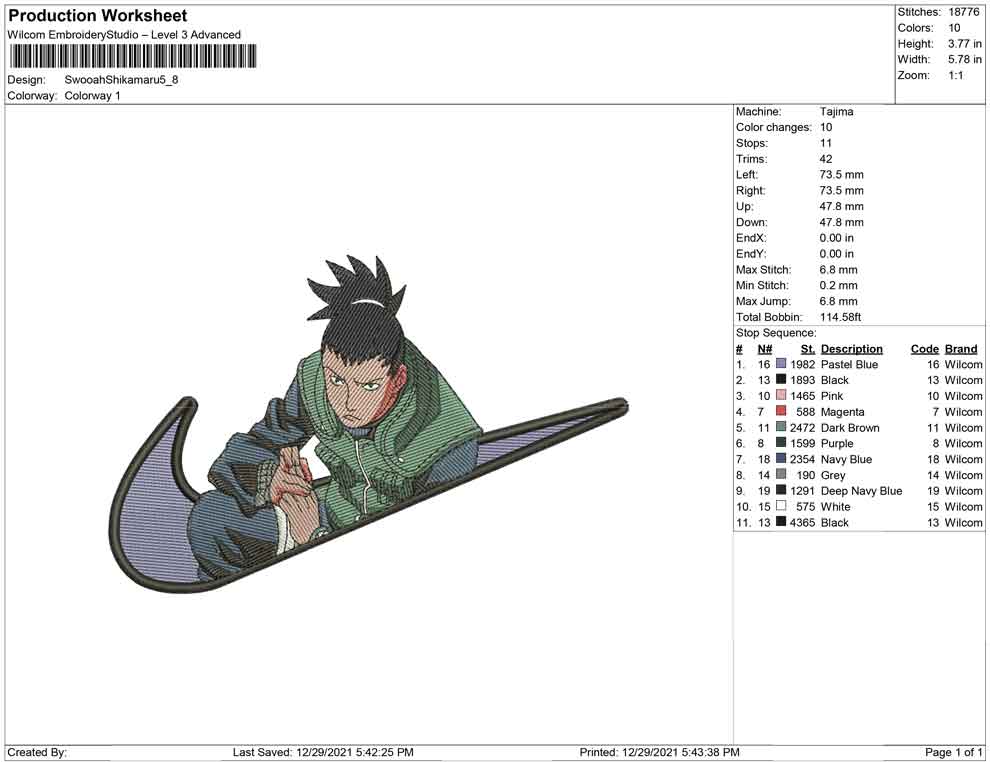 Swoosh Shikamaru