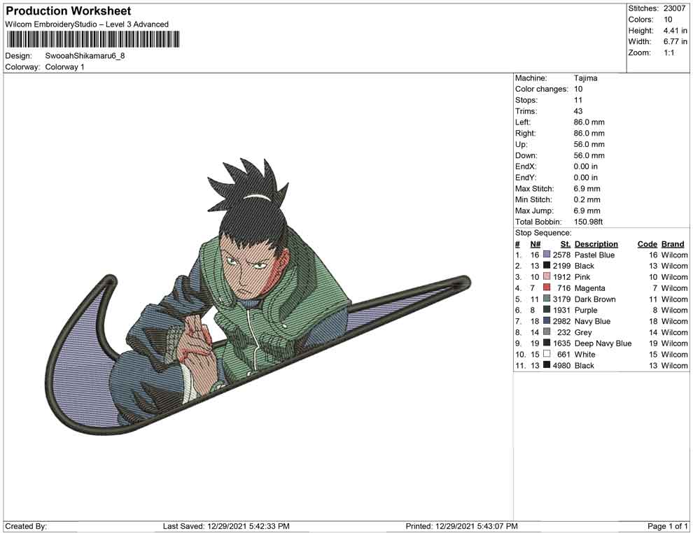 Swoosh Shikamaru