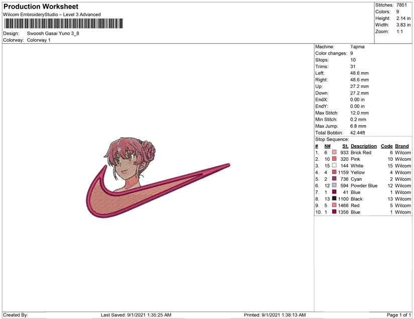 Swoosh Gasai yuno