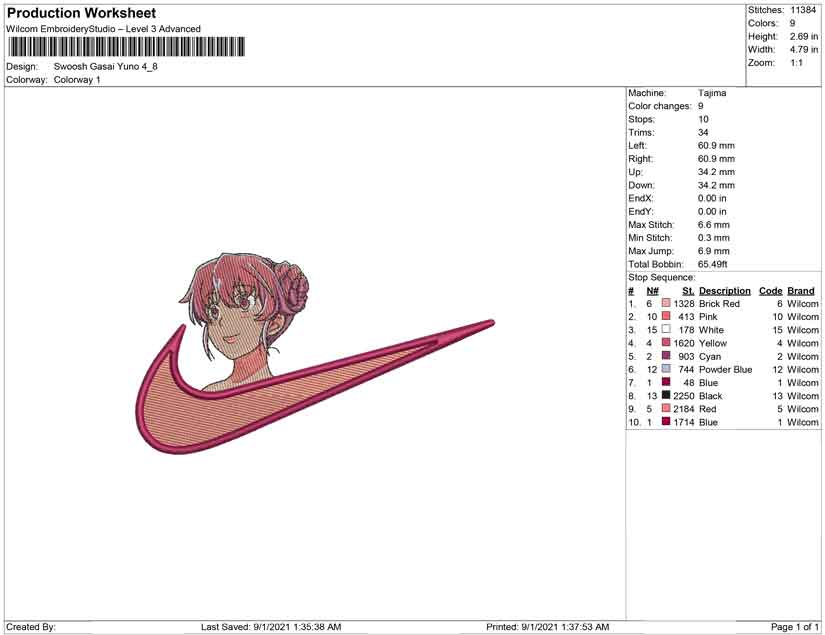 Swoosh Gasai yuno