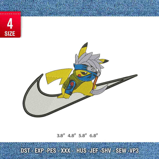 Swoosh Gojo Pikachu