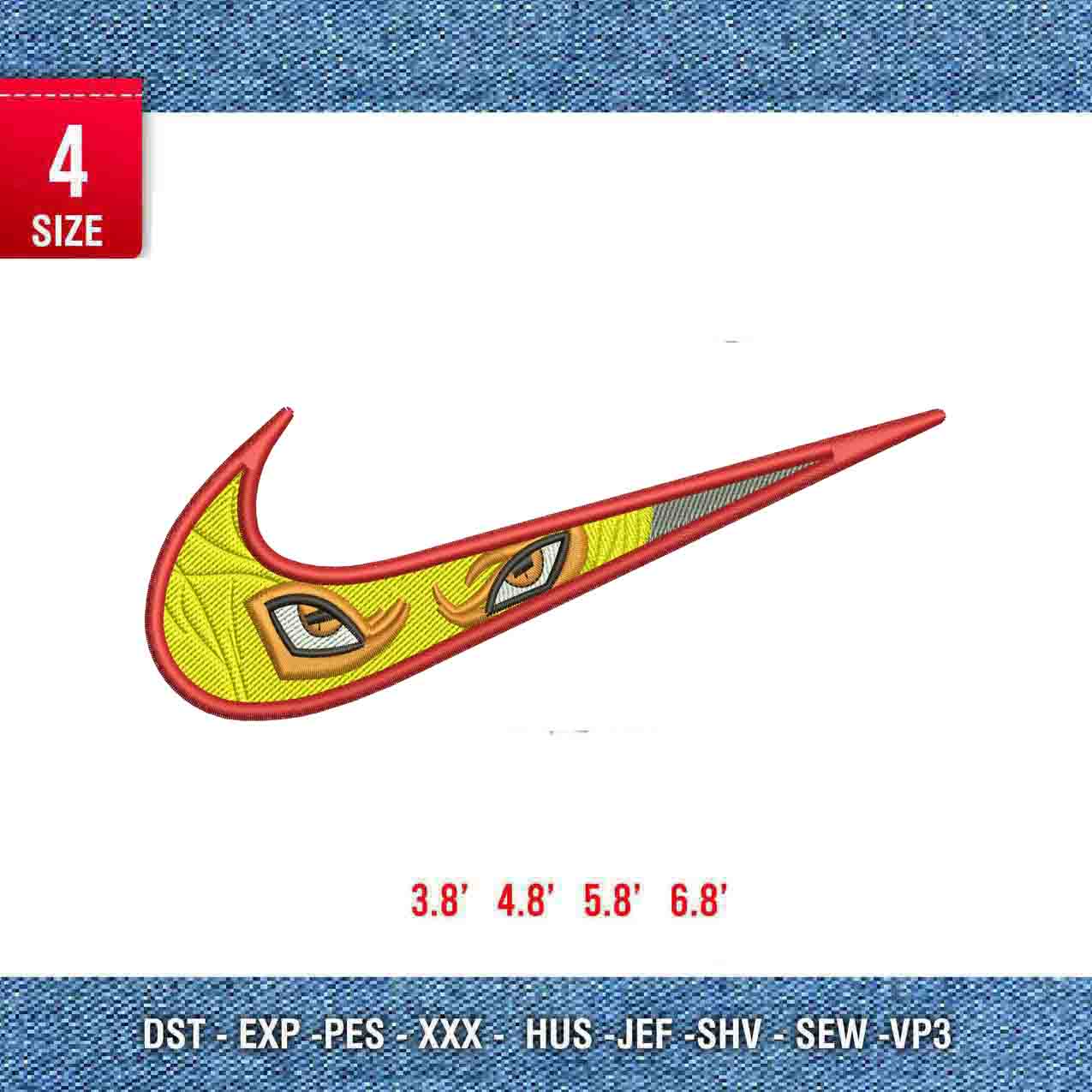 Swoosh Naruto Fire