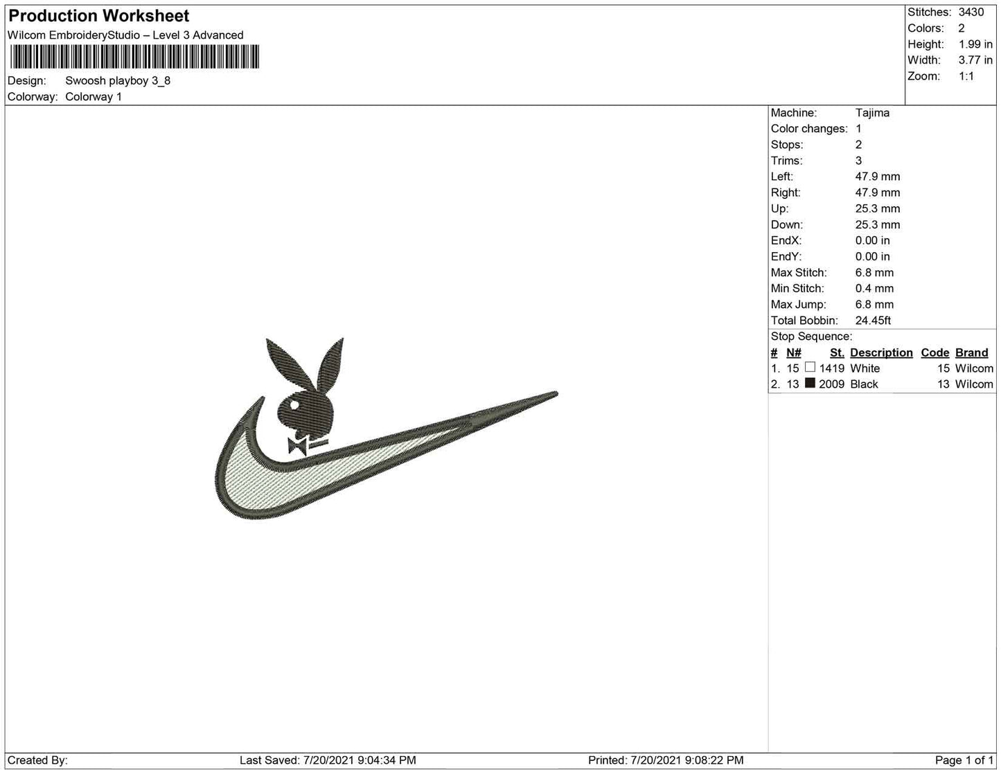 Swoosh playboy