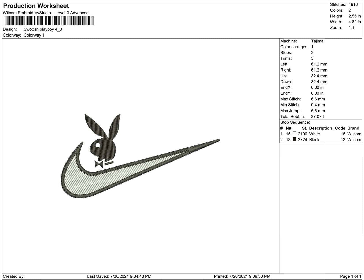 Swoosh playboy