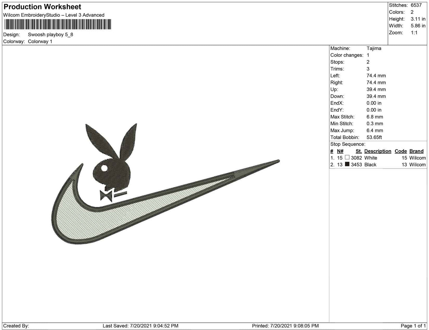 Swoosh playboy