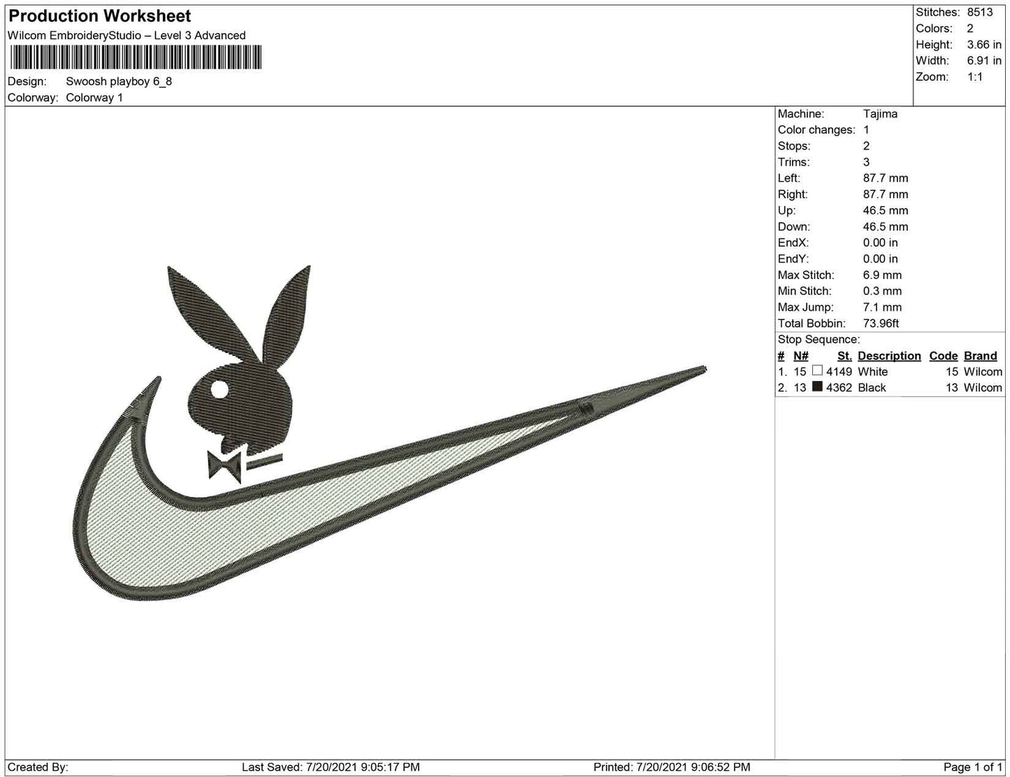 Swoosh playboy