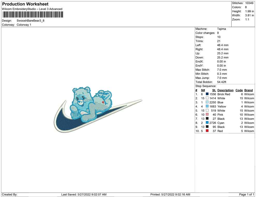 Swoosh Bare Bear