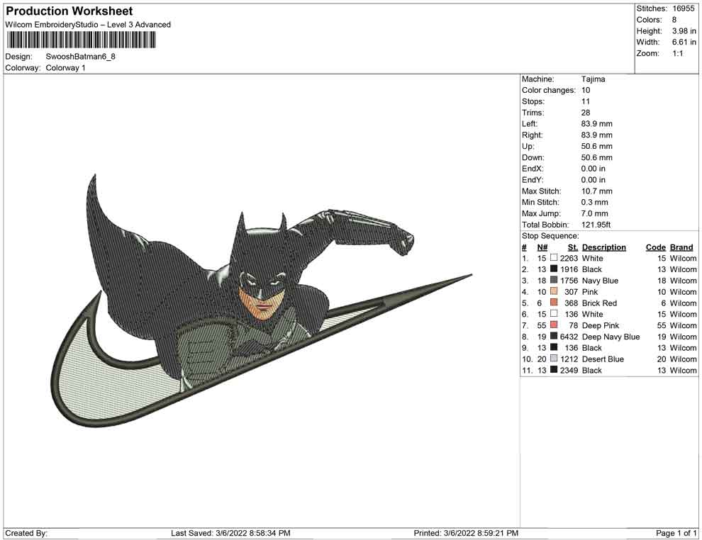 Swoosh Batman