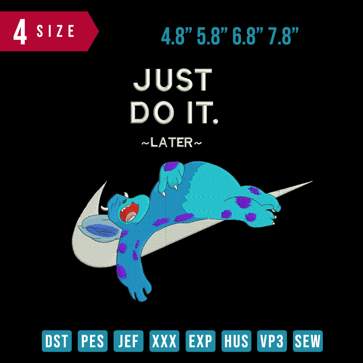 Swoosh Sulley sleep