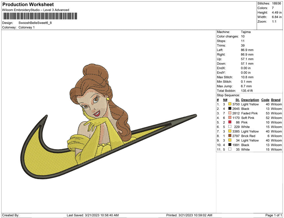 Swoosh Belle Sweet
