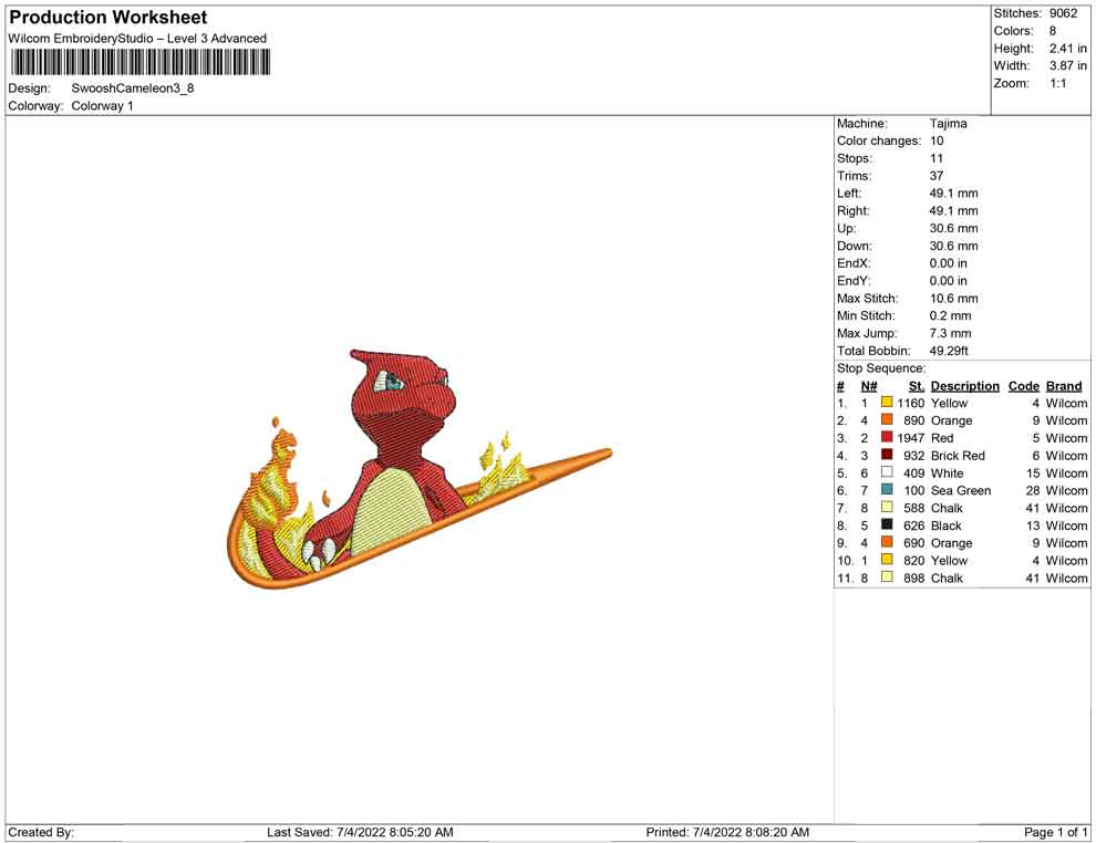Swoosh Chameleon