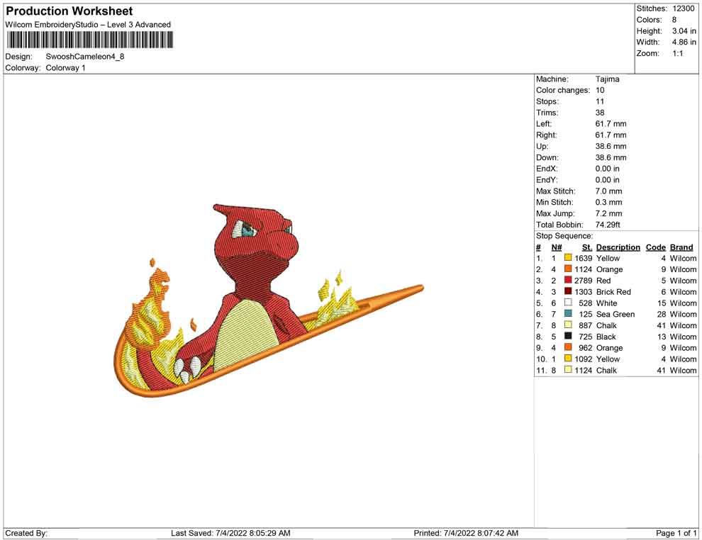 Swoosh Chameleon