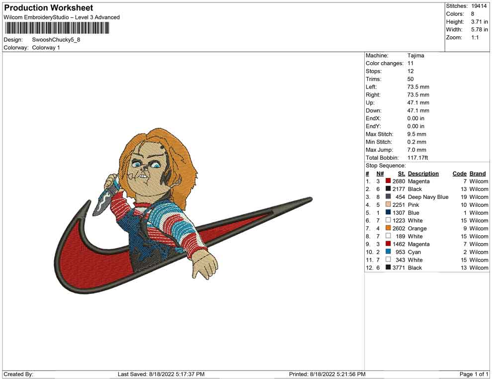 Swoosh Chucky