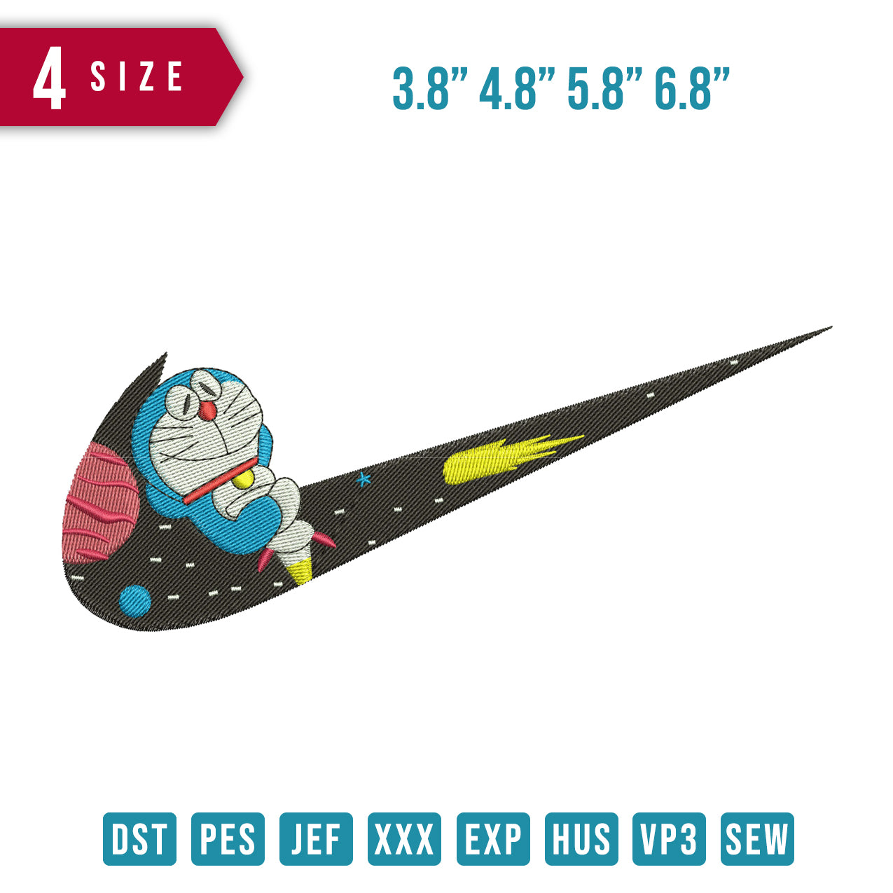 Swoosh Doraemon