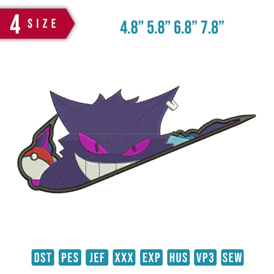 Swoosh Gengar Pokemon