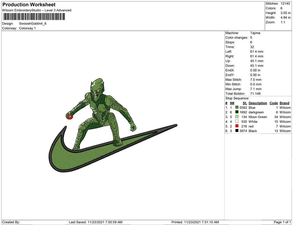 Swoosh Goblin
