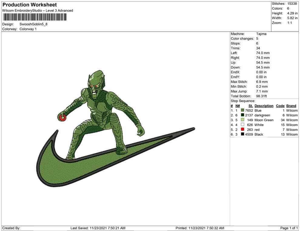 Swoosh Goblin