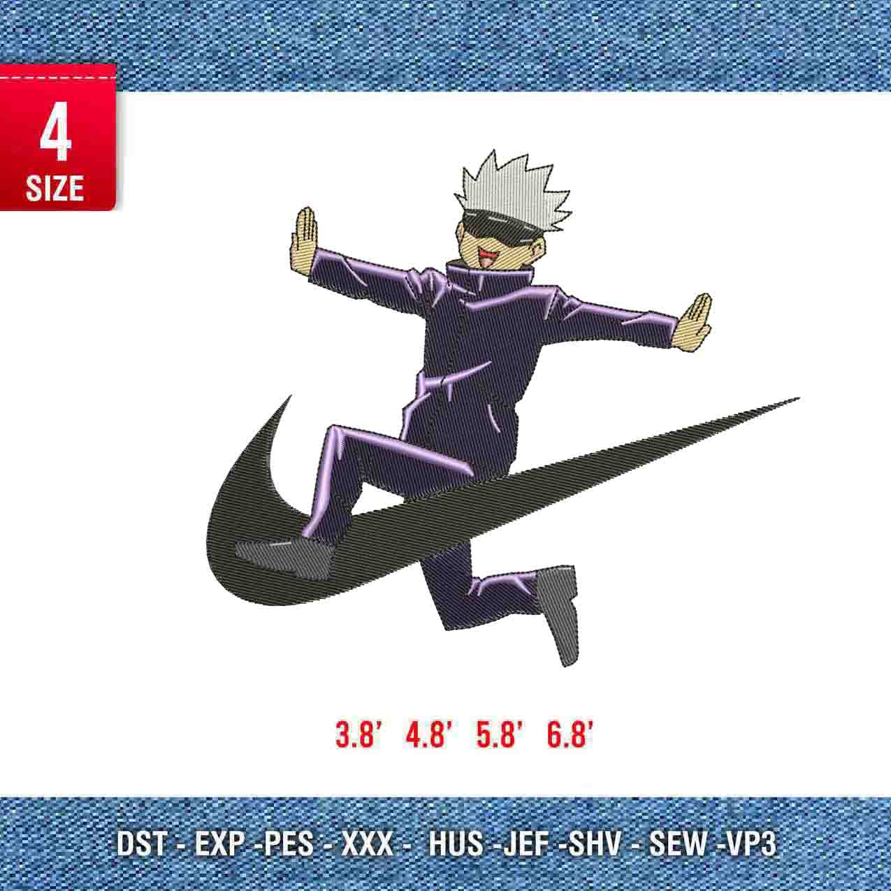Swoosh Gojo Satoru Kids
