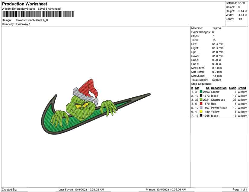 Swoosh grinch