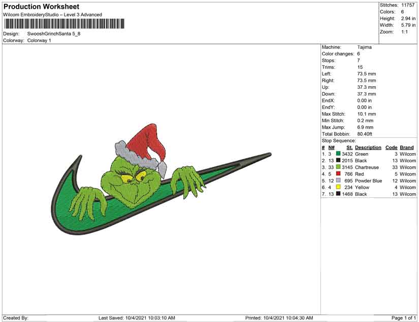 Swoosh grinch