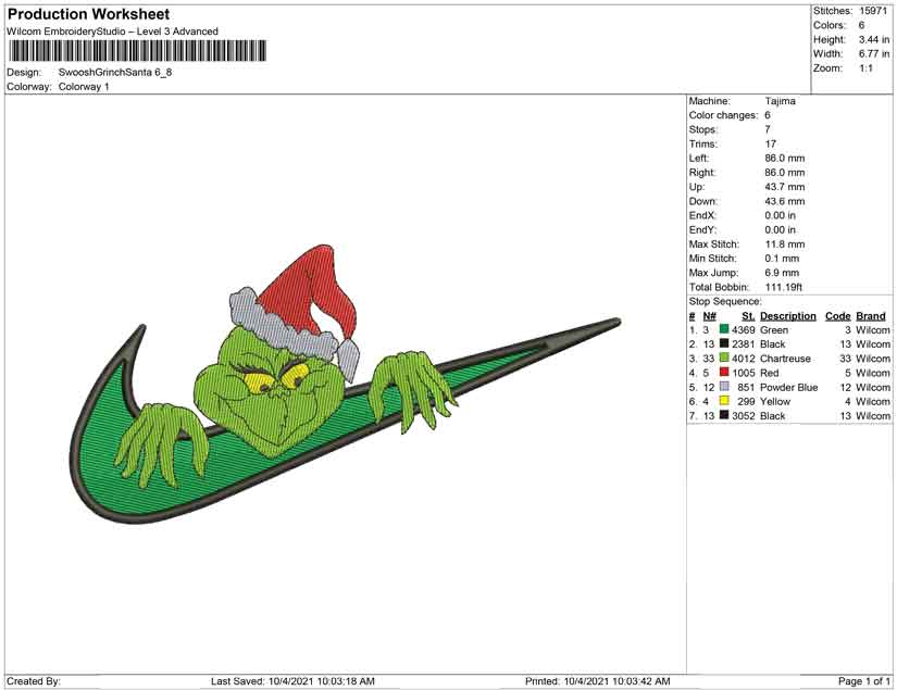 Swoosh grinch