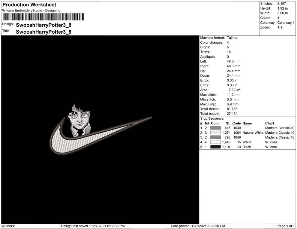Swoosh Harry Potter