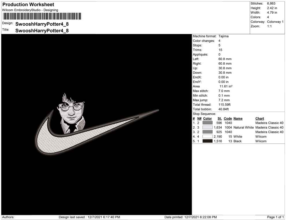 Swoosh Harry Potter