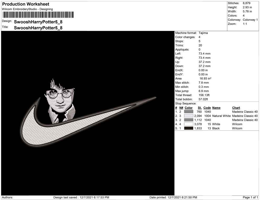 Swoosh Harry Potter