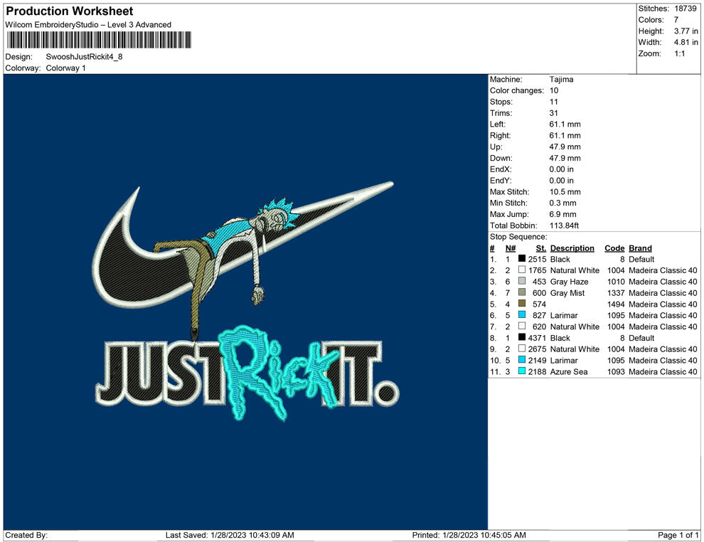 Swoosh Just Rick it