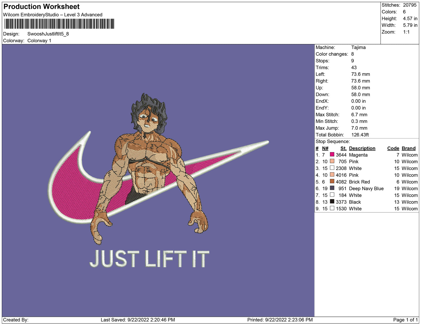 Swoosh just lift it